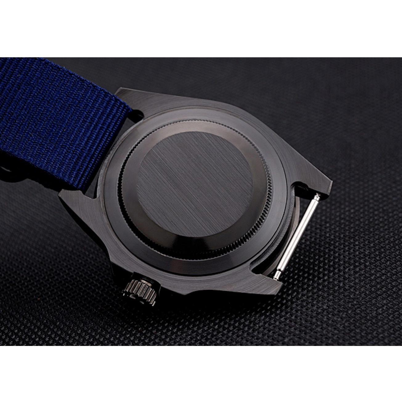 Good copy rolex watches Stealth Blue 622008 Nylon Rolex Submariner Strap 0523